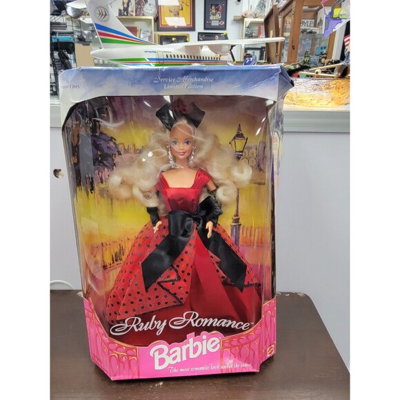Ruby Romance Barbie Doll - Picture 1 of 6